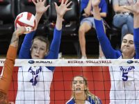 Image of Volley Ball Players While Playing in the Ground